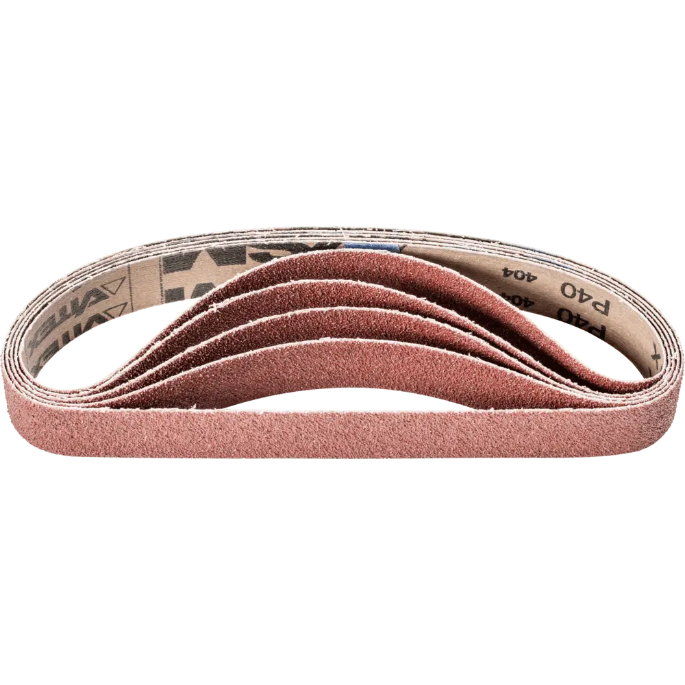 Produktfoto 1 von PFERD TOOLS Korund Schleifband BA 30x533 mm A40 für universelle Anwendung mit Rohrbandschleifer, 20 Stk.