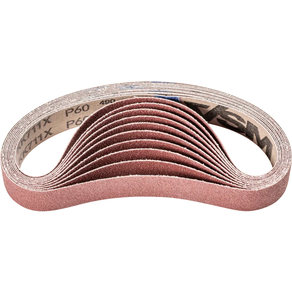 Produktfoto 1 von PFERD TOOLS Korund Schleifband BA 30x533 mm A60 für universelle Anwendung mit Rohrbandschleifer, 20 Stk.