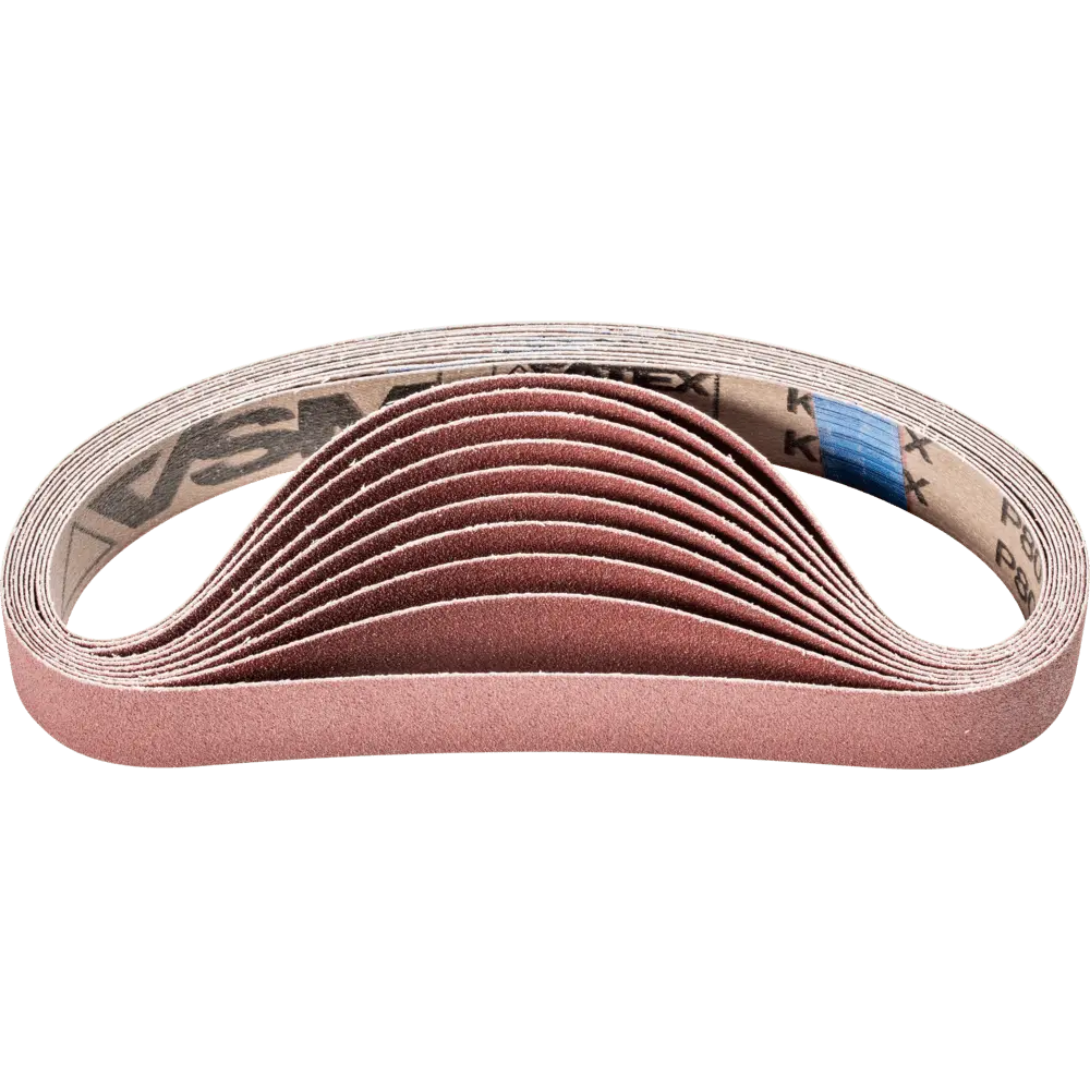 Produktfoto 1 von PFERD TOOLS Korund Schleifband BA 30x533 mm A80 für universelle Anwendung mit Rohrbandschleifer, 20 Stk.
