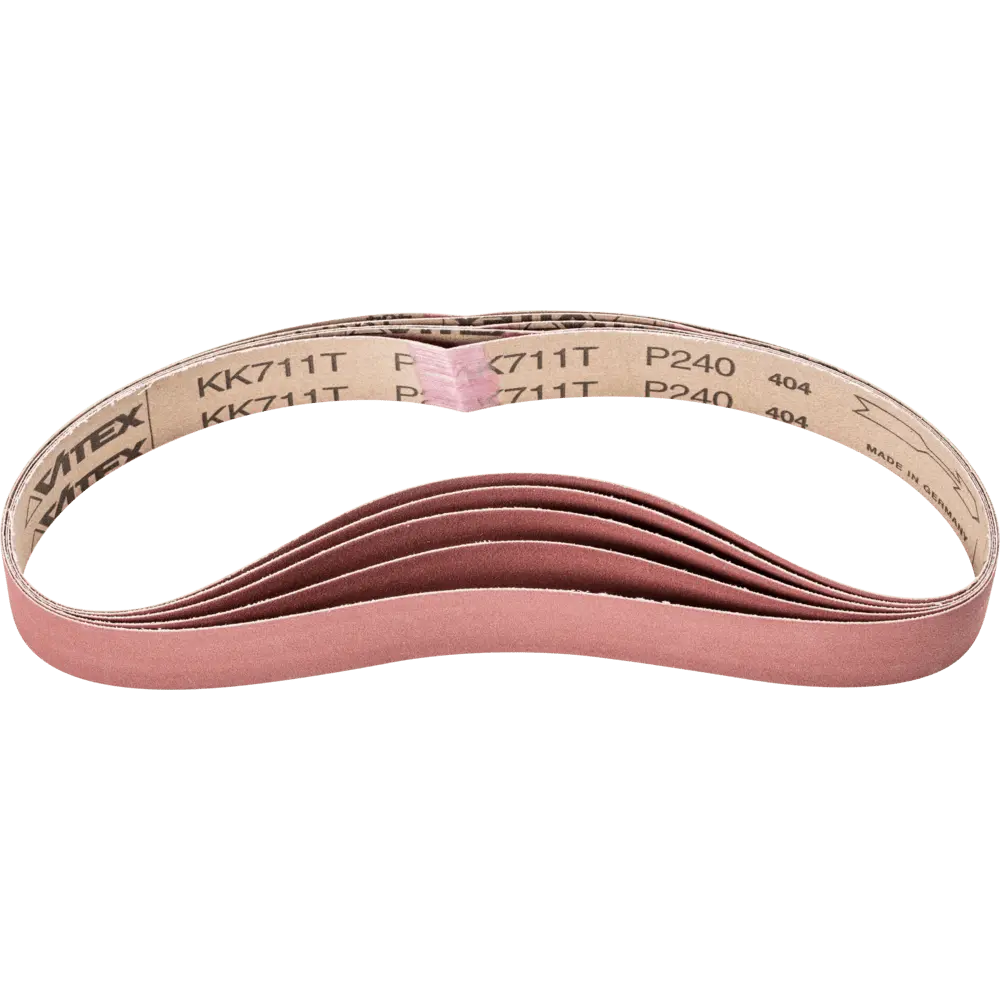 Produktfoto 1 von PFERD TOOLS Korund Schleifband BA 30x610mm A240 für universelle Anwendung mit Rohrbandschleifer, 10 Stk.
