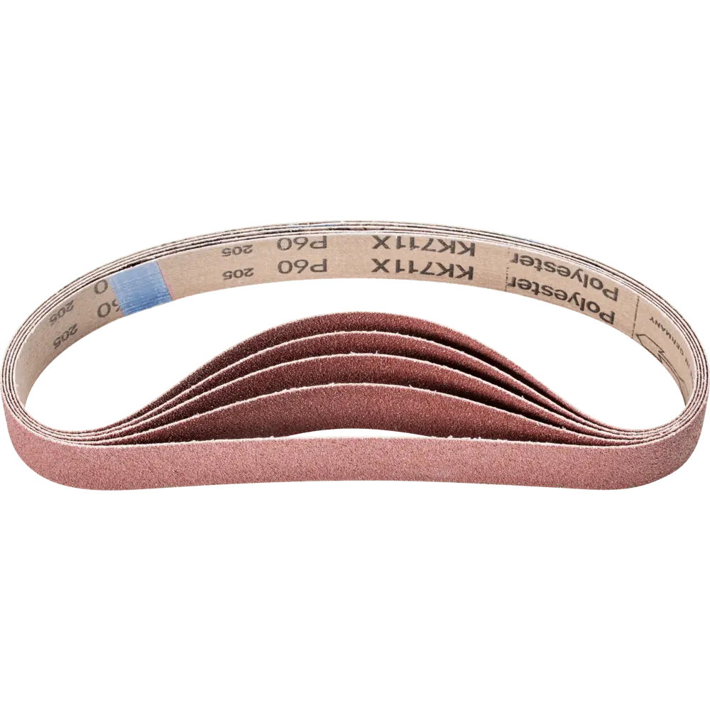 PFERD TOOLS Korund Schleifband BA 30x610mm A60 für universelle Anwendung mit Rohrbandschleifer, 10 Stk.