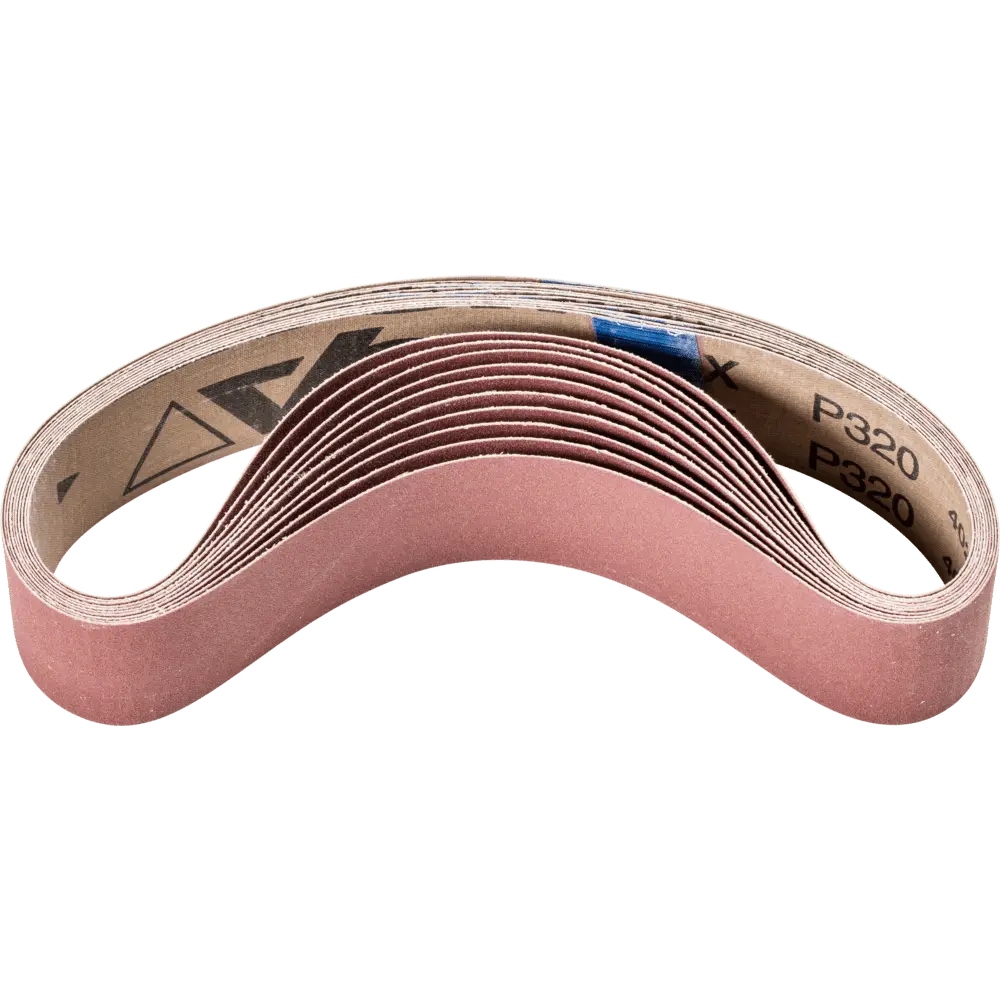 Produktfoto 1 von PFERD TOOLS Korund Schleifband BA 35x450mm A320 für universelle Anwendung mit Rohrbandschleifer, 20 Stk.
