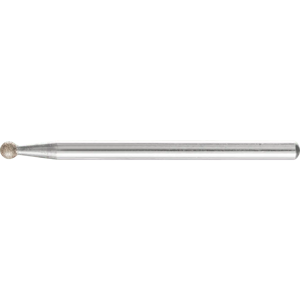 Produktfoto 1 von PFERD TOOLS CBN-Schleifstift Kugel Ø 3,0mm Schaft-Ø 3 mm B64 (fein) zum Gravieren und Entgraten, 5 Stk.