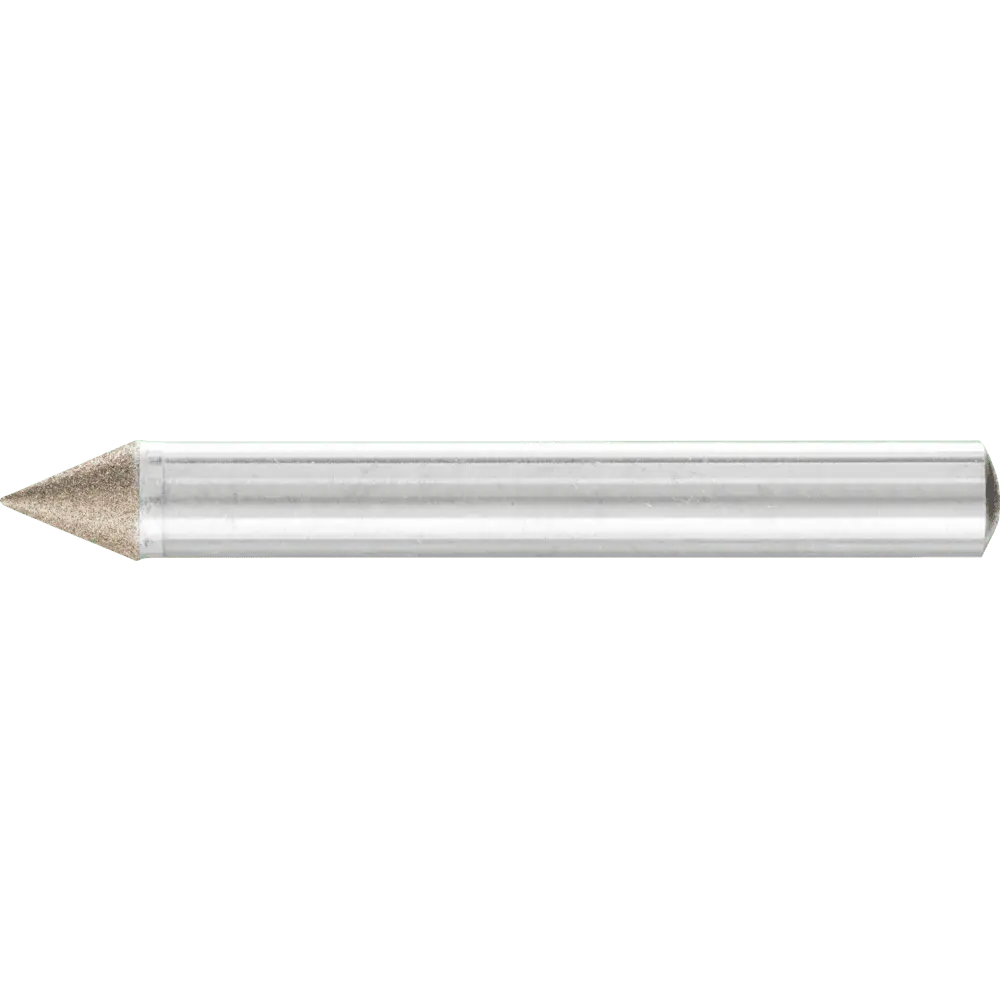 Produktfoto 1 von PFERD TOOLS CBN-Schleifstift Spitzkegel Ø 6x45° Schaft-Ø 6 mm B64 (fein) zum Anfasen/Entgraten/Senken