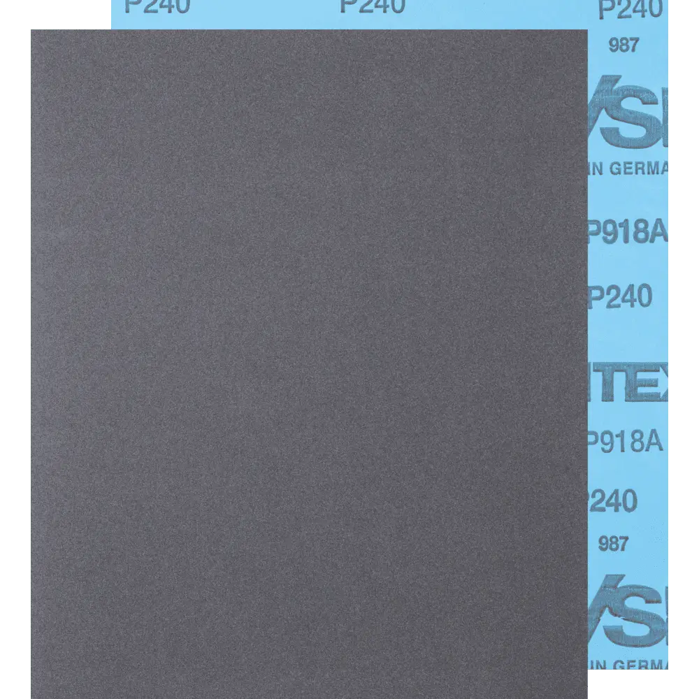 Produktfoto 1 von PFERD TOOLS wasserfester Papier Schleifbogen 230x280mm BP W SiC240 für Lackbearbeitung, 50 Stk.