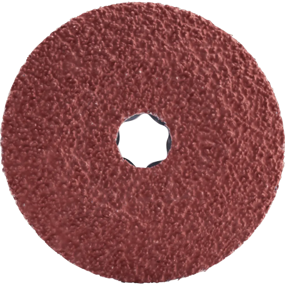 Produktfoto 1 von PFERD TOOLS COMBICLICK Keramikkorn Fiberscheibe Ø 115 mm CO-COOL24 für kühlsten Schliff auf Edelstahl, 25 Stk.