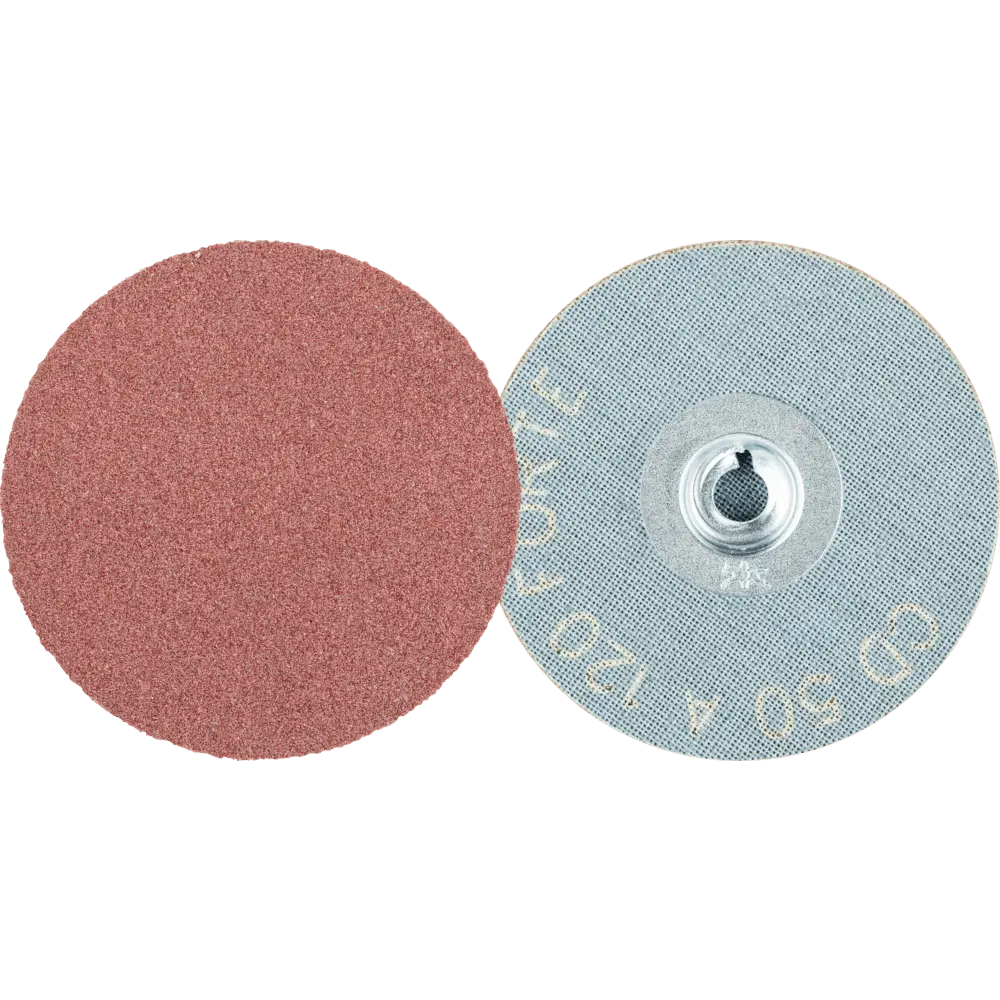 Produktfoto 1 von PFERD TOOLS COMBIDISC Korund Schleifblatt CD Ø 50mm A120 FORTE für hohen Abtrag, 100 Stk.