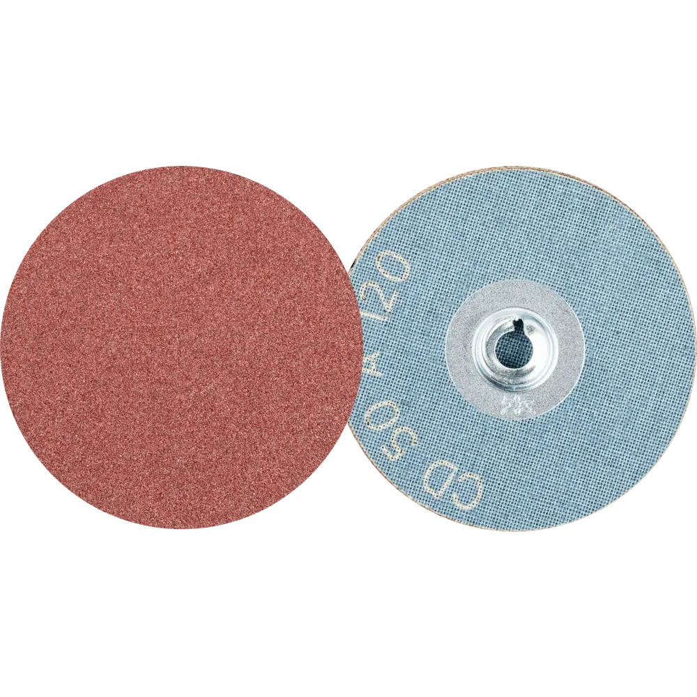 Produktfoto 1 von PFERD TOOLS COMBIDISC Korund Schleifblatt CD Ø 50mm A120 für universelle Anwendungen, 100 Stk.