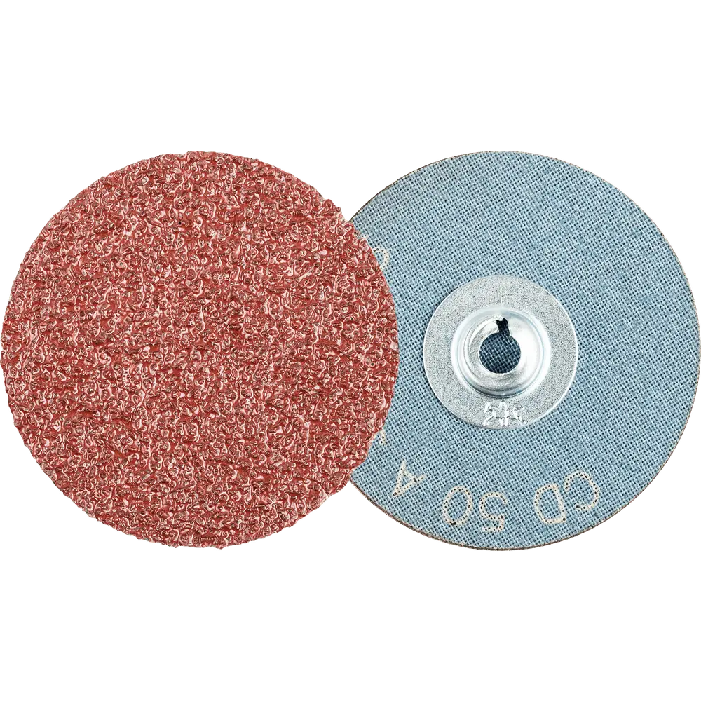 Produktfoto 1 von PFERD TOOLS COMBIDISC Korund Schleifblatt CD Ø 50mm A36 PLUS für robuste Anwendung, 100 Stk.