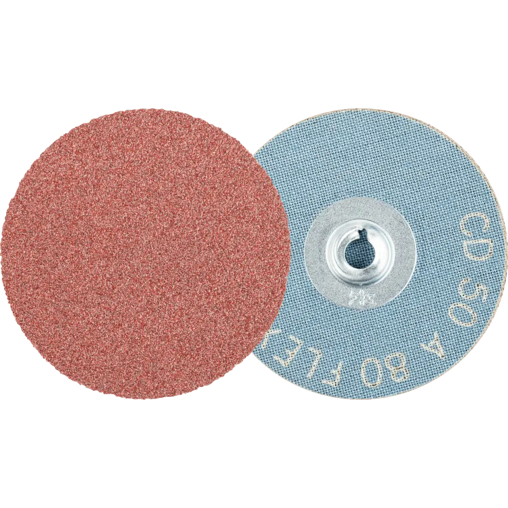Produktfoto 1 von PFERD TOOLS COMBIDISC Korund Schleifblatt CD Ø 50mm A80 FLEX für Werkzeug-und Formenbau, 100 Stk.