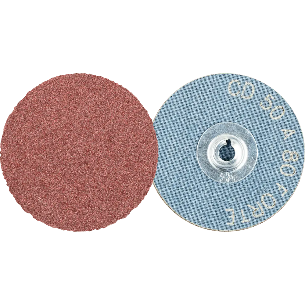Produktfoto 1 von PFERD TOOLS COMBIDISC Korund Schleifblatt CD Ø 50mm A80 FORTE für hohen Abtrag, 100 Stk.