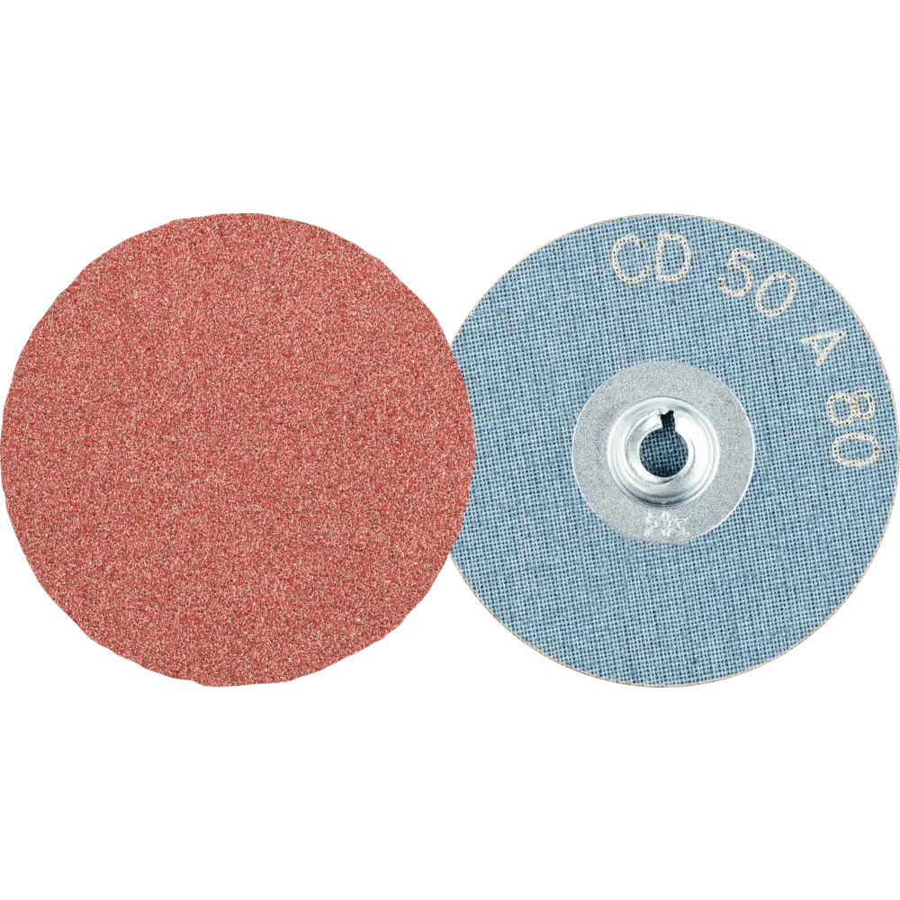 Produktfoto 1 von PFERD TOOLS COMBIDISC Korund Schleifblatt CD Ø 50mm A80 für universelle Anwendungen, 100 Stk.