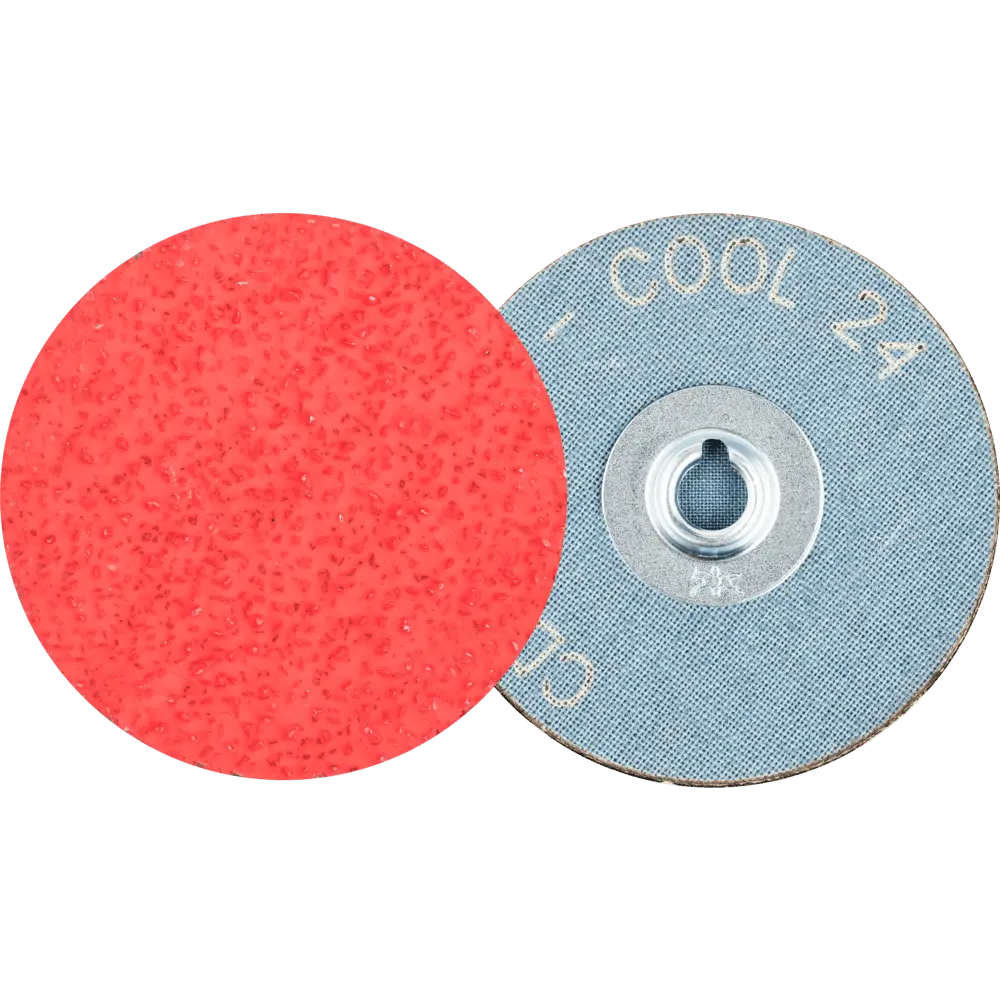 Produktfoto 1 von PFERD TOOLS COMBIDISC Keramikkorn Schleifblatt CD Ø 50mm CO-COOL24 für Stahl und Edelstahl, 100 Stk.