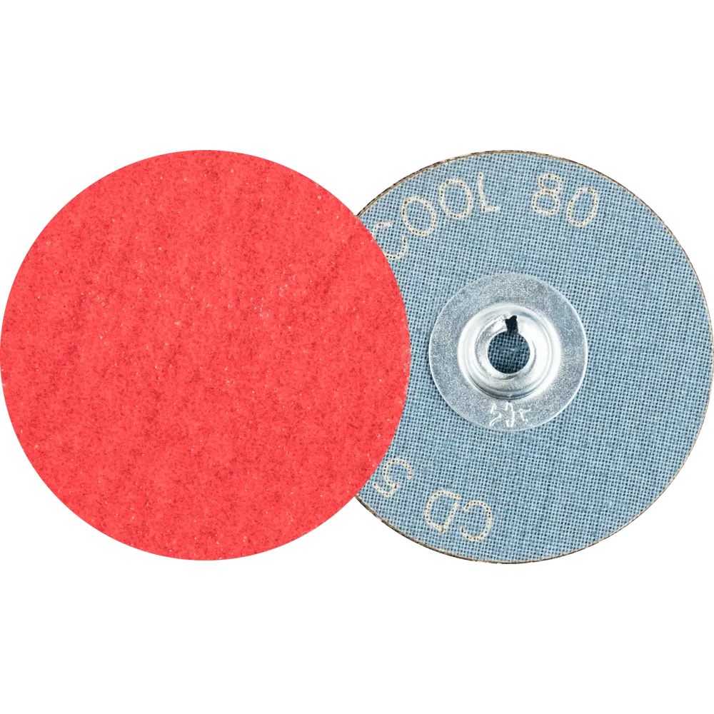 Produktfoto 1 von PFERD TOOLS COMBIDISC Keramikkorn Schleifblatt CD Ø 50mm CO-COOL80 für Stahl und Edelstahl, 100 Stk.
