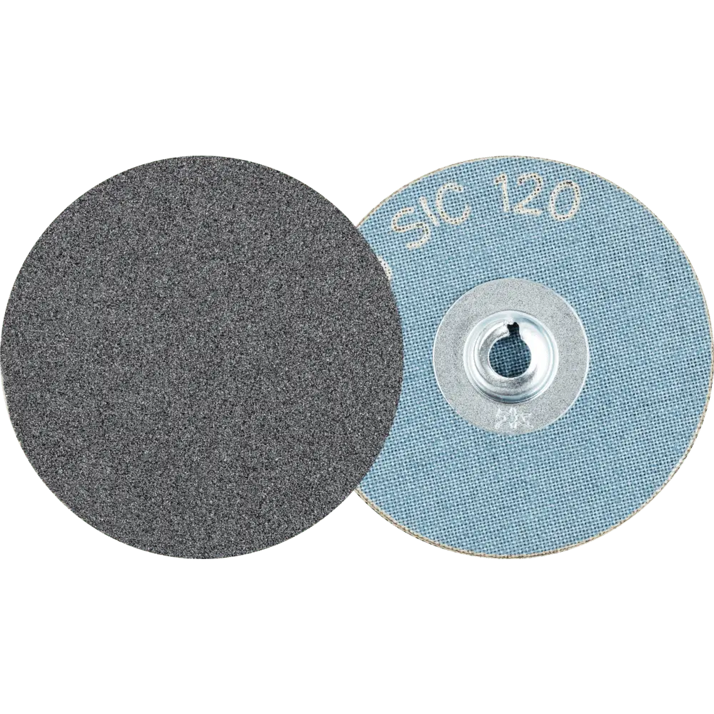 Produktfoto 1 von PFERD TOOLS COMBIDISC SIC Schleifblatt CD Ø 50mm SIC120 für harte NE Metalle, 100 Stk.