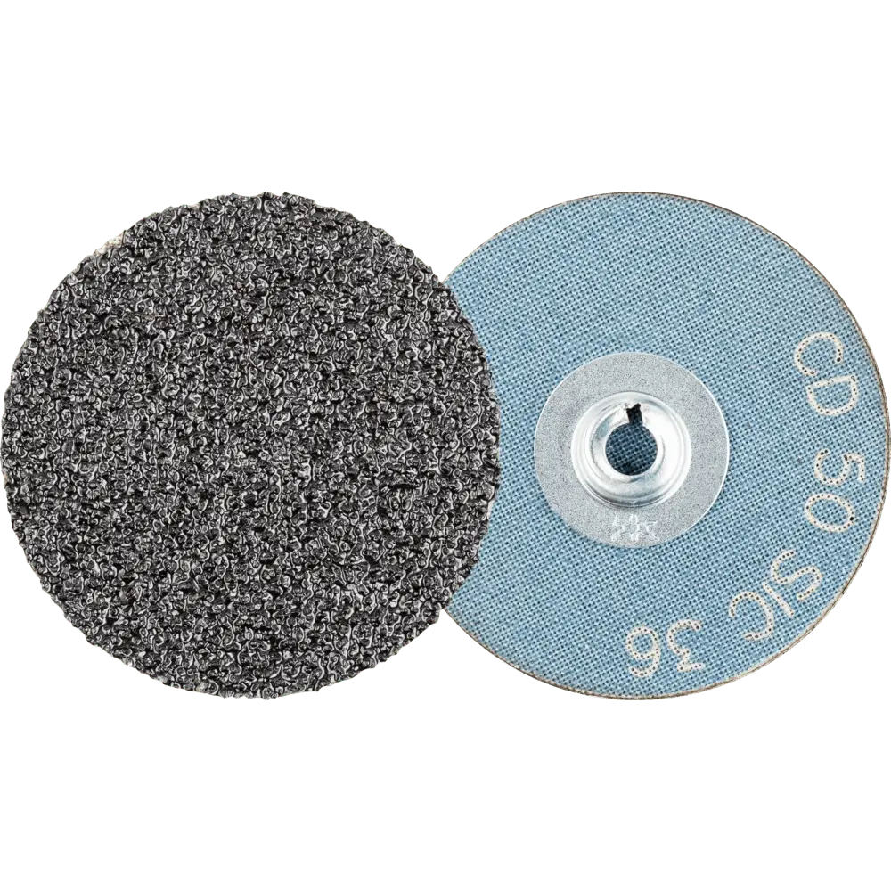 Produktfoto 1 von PFERD TOOLS COMBIDISC SIC Schleifblatt CD Ø 50mm SIC36 für harte NE Metalle, 100 Stk.