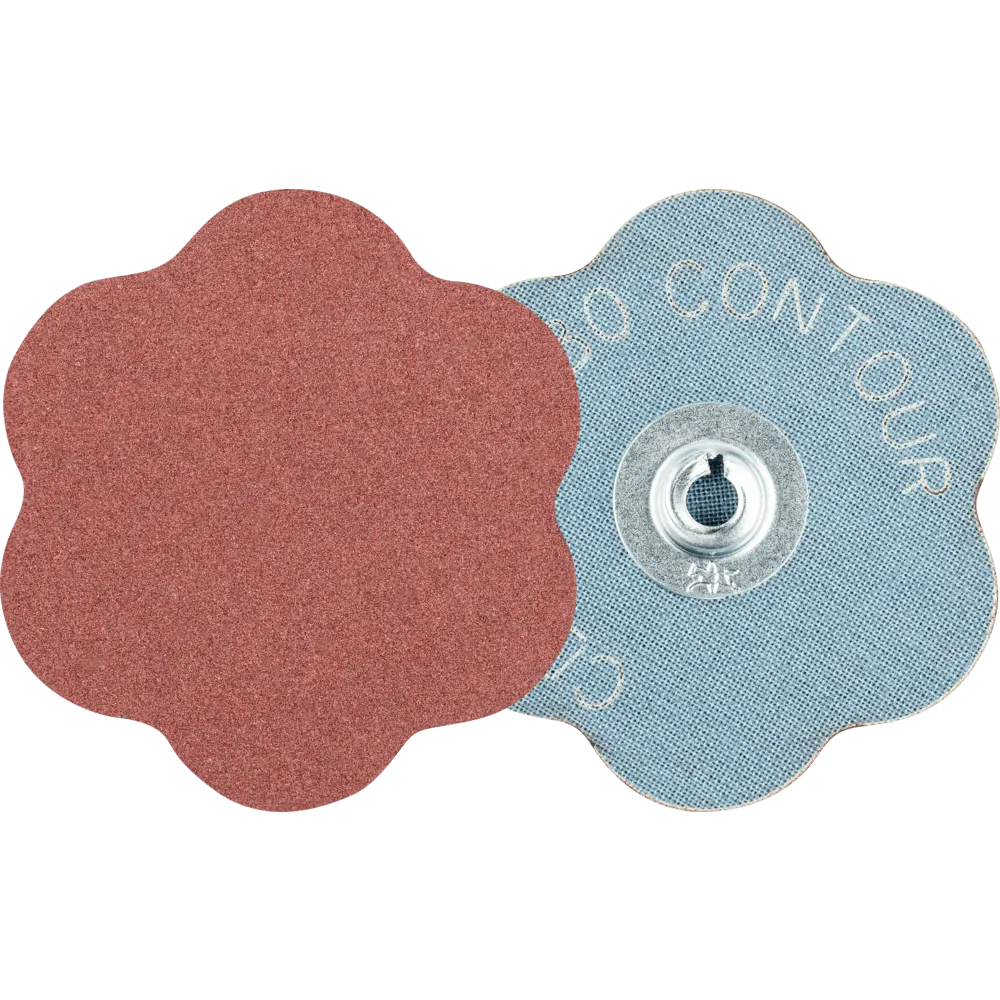 Produktfoto 1 von PFERD TOOLS COMBIDISC Korund Schleifblatt CD Ø 60mm A180 CONTOUR für Konturen, 50 Stk.