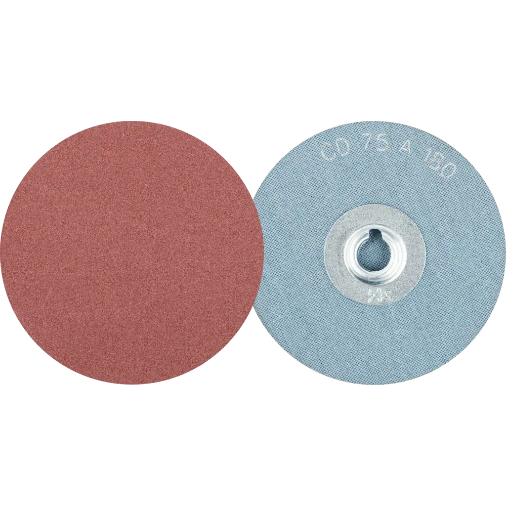 Produktfoto 1 von PFERD TOOLS COMBIDISC Korund Schleifblatt CD Ø 75 mm A180 für universelle Anwendungen, 50 Stk.