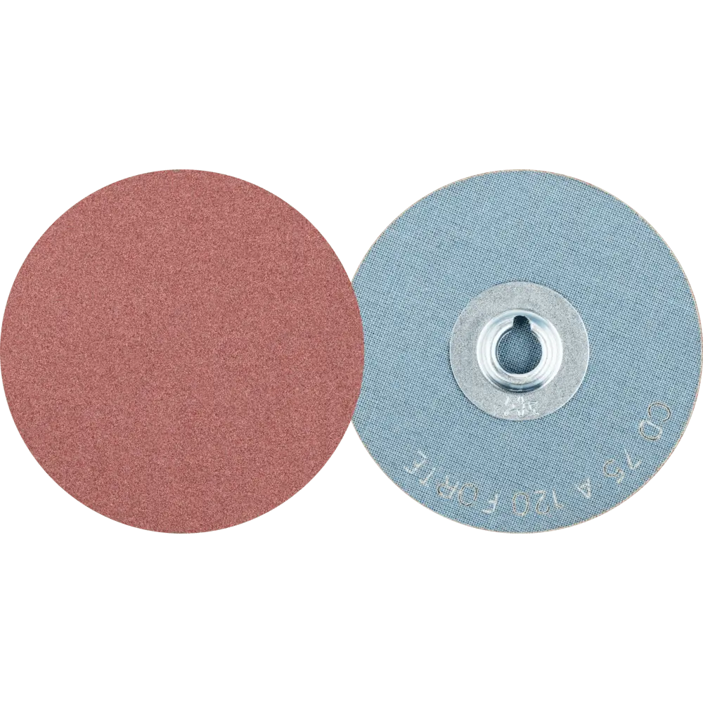 Produktfoto 1 von PFERD TOOLS COMBIDISC Korund Schleifblatt CD Ø 75 mm A120 FORTE für hohen Abtrag, 50 Stk.
