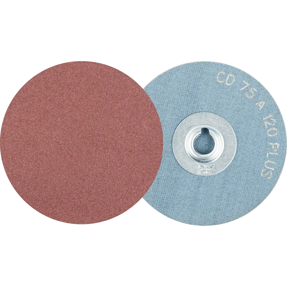 Produktfoto 1 von PFERD TOOLS COMBIDISC Korund Schleifblatt CD Ø 75 mm A120 PLUS für robuste Anwendung, 50 Stk.