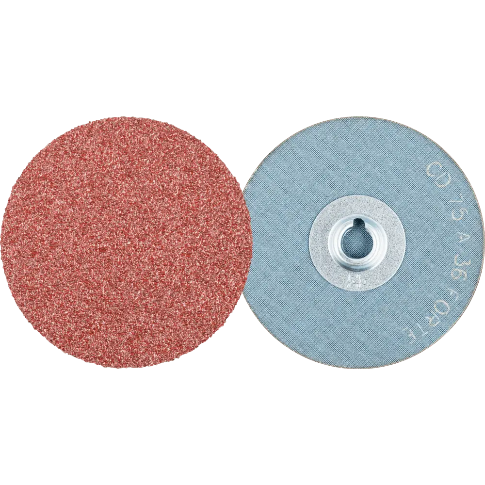 Produktfoto 1 von PFERD TOOLS COMBIDISC Korund Schleifblatt CD Ø 75 mm A36 FORTE für hohen Abtrag, 50 Stk.