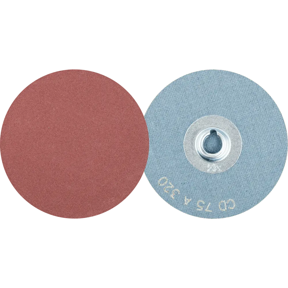 Produktfoto 1 von PFERD TOOLS COMBIDISC Korund Schleifblatt CD Ø 75 mm A320 für universelle Anwendungen, 50 Stk.