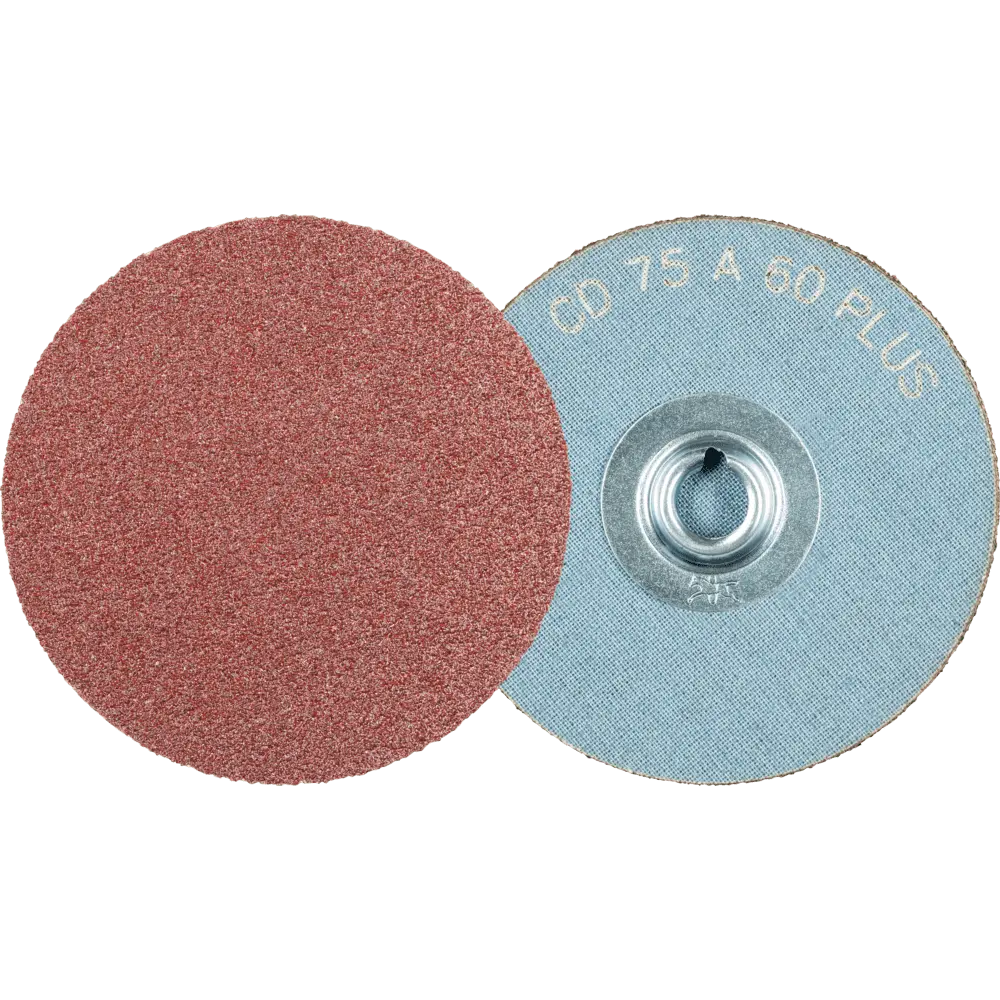 Produktfoto 1 von PFERD TOOLS COMBIDISC Korund Schleifblatt CD Ø 75 mm A60 PLUS für robuste Anwendung, 50 Stk.