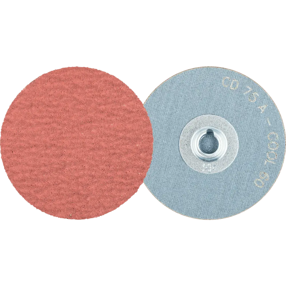 Produktfoto 1 von PFERD TOOLS COMBIDISC Korund Schleifblatt CD Ø 75 mm A60 COOL für Edelstahl, 50 Stk.