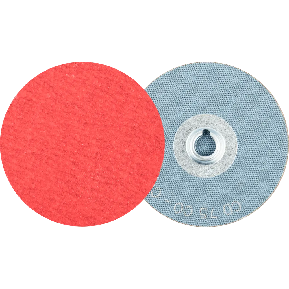 Produktfoto 1 von PFERD TOOLS COMBIDISC Keramikkorn Schleifblatt CD Ø 75 mm CO-COOL120 für Stahl und Edelstahl, 50 Stk.