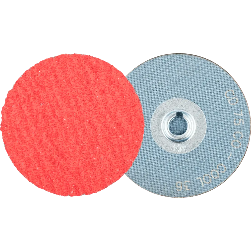 Produktfoto 1 von PFERD TOOLS COMBIDISC Keramikkorn Schleifblatt CD Ø 75 mm CO-COOL36 für Stahl und Edelstahl, 50 Stk.