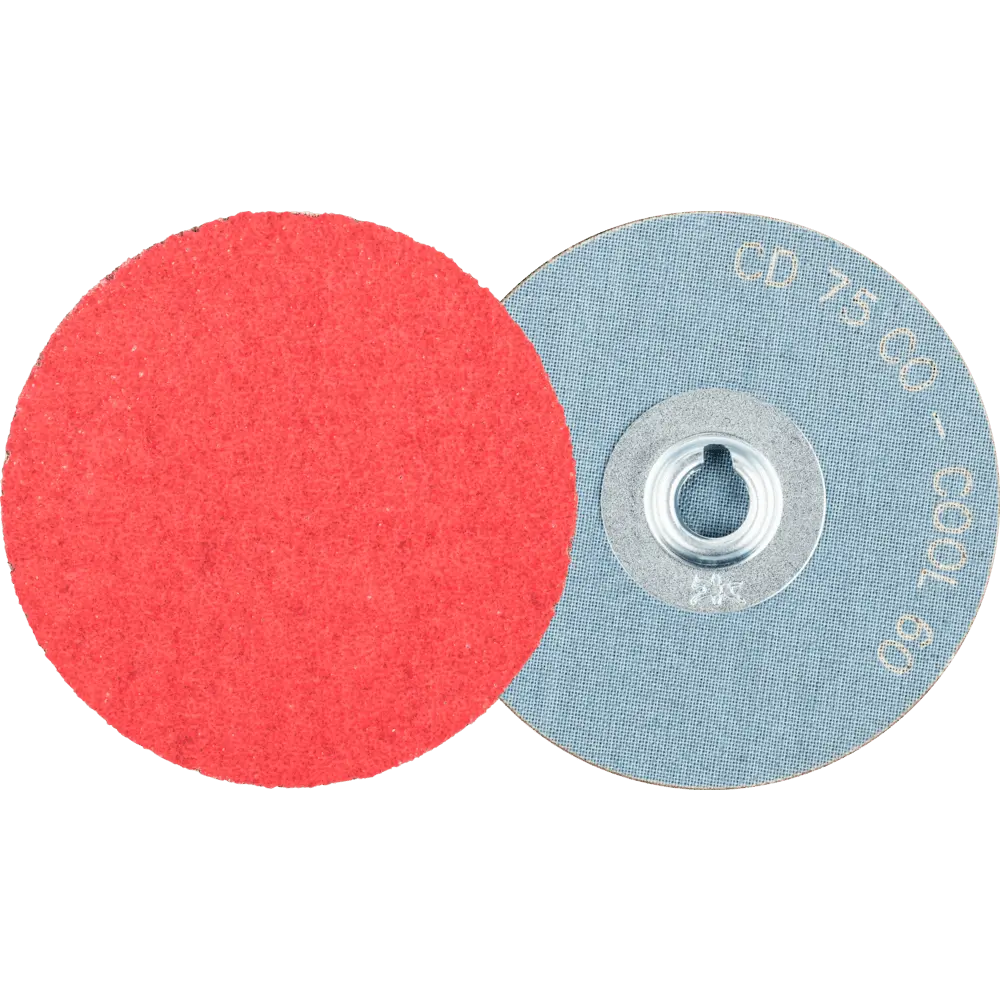 Produktfoto 1 von PFERD TOOLS COMBIDISC Keramikkorn Schleifblatt CD Ø 75 mm CO-COOL60 für Stahl und Edelstahl, 50 Stk.