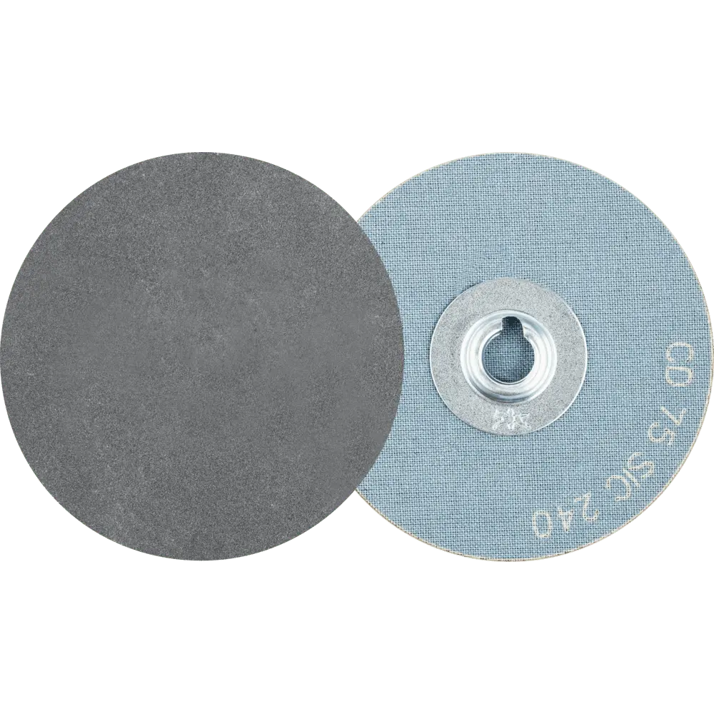 Produktfoto 1 von PFERD TOOLS COMBIDISC SIC Schleifblatt CD Ø 75 mm SIC240 für harte NE Metalle, 50 Stk.