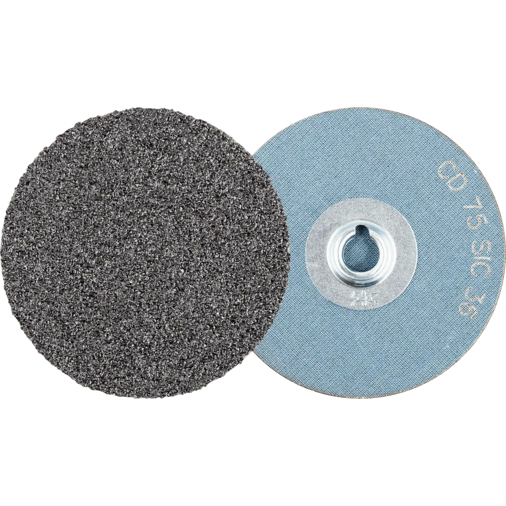 Produktfoto 1 von PFERD TOOLS COMBIDISC SIC Schleifblatt CD Ø 75 mm SIC36 für harte NE Metalle, 50 Stk.