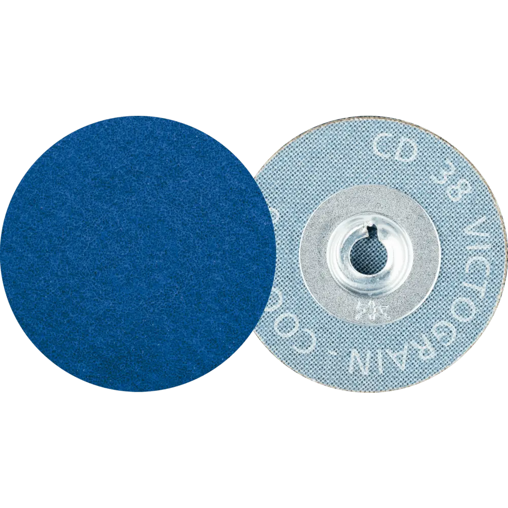 Produktfoto 1 von PFERD TOOLS COMBIDISC Schleifblatt CD Ø 38 mm VICTOGRAIN-COOL36 für Stahl und Edelstahl, 100 Stk.