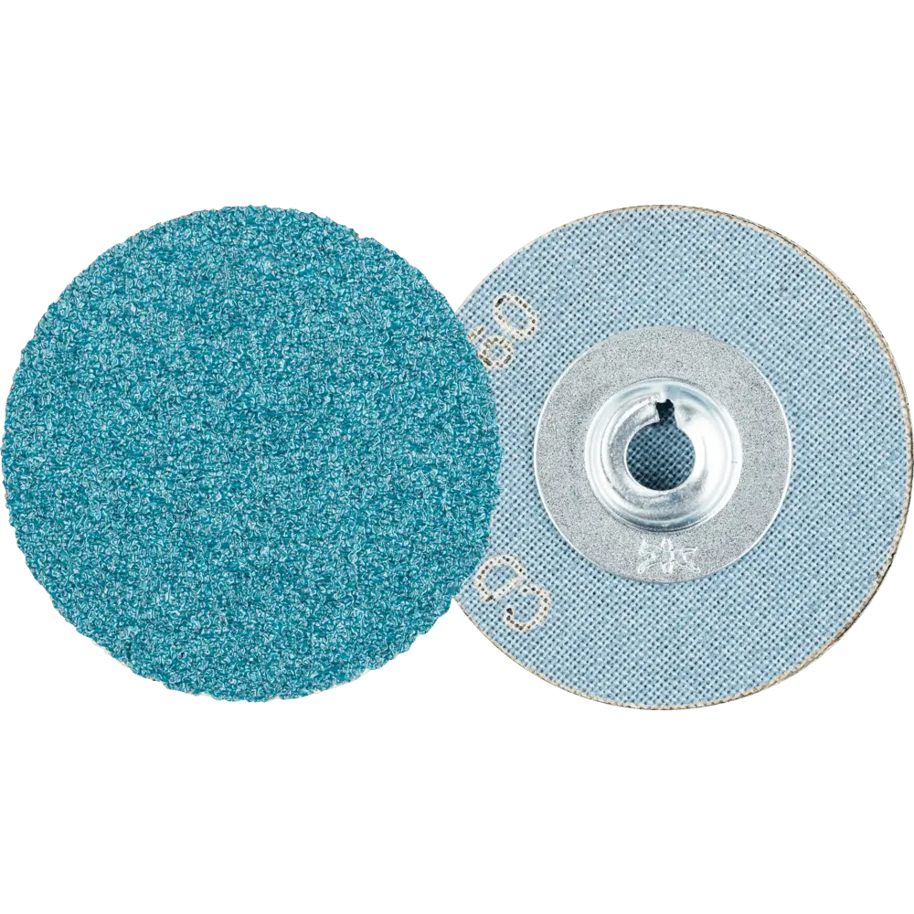 Produktfoto 1 von PFERD TOOLS COMBIDISC Zirkon Schleifblatt CD Ø 38 mm Z60 für gehärteten Stahl, 100 Stk.