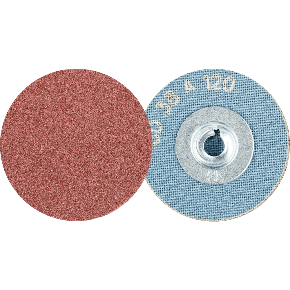 Produktfoto 1 von PFERD TOOLS COMBIDISC Korund Schleifblatt CD Ø 38 mm A120 für universelle Anwendungen, 100 Stk.