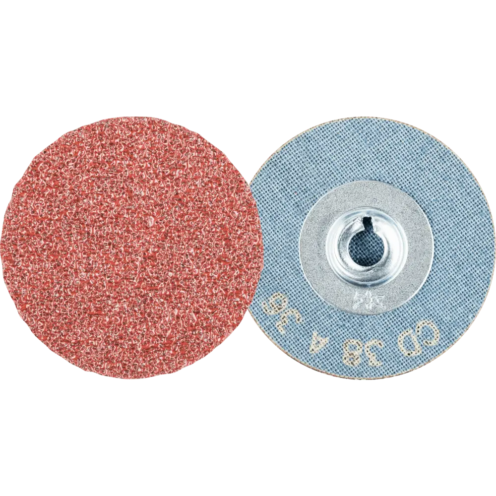 Produktfoto 1 von PFERD TOOLS COMBIDISC Korund Schleifblatt CD Ø 38 mm A36 für universelle Anwendungen, 100 Stk.