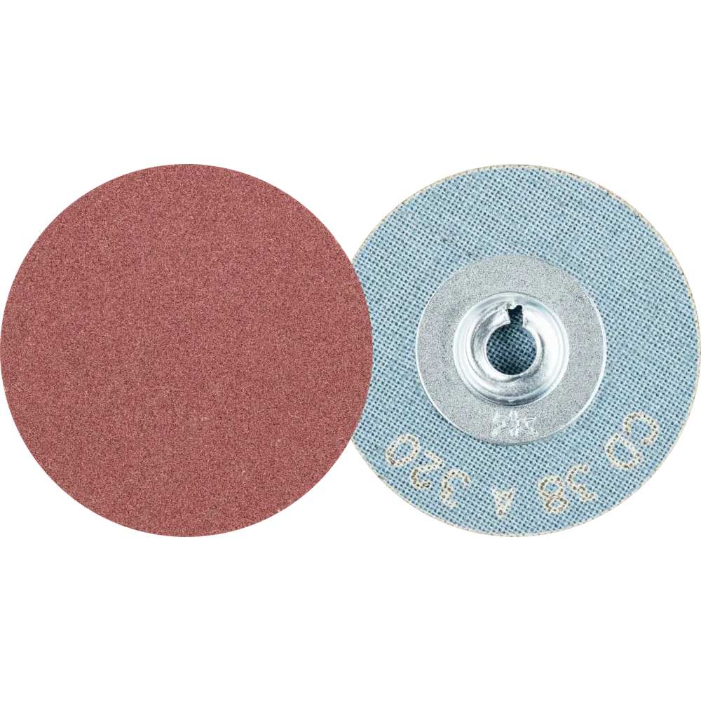 Produktfoto 1 von PFERD TOOLS COMBIDISC Korund Schleifblatt CD Ø 38 mm A320 für universelle Anwendungen, 100 Stk.