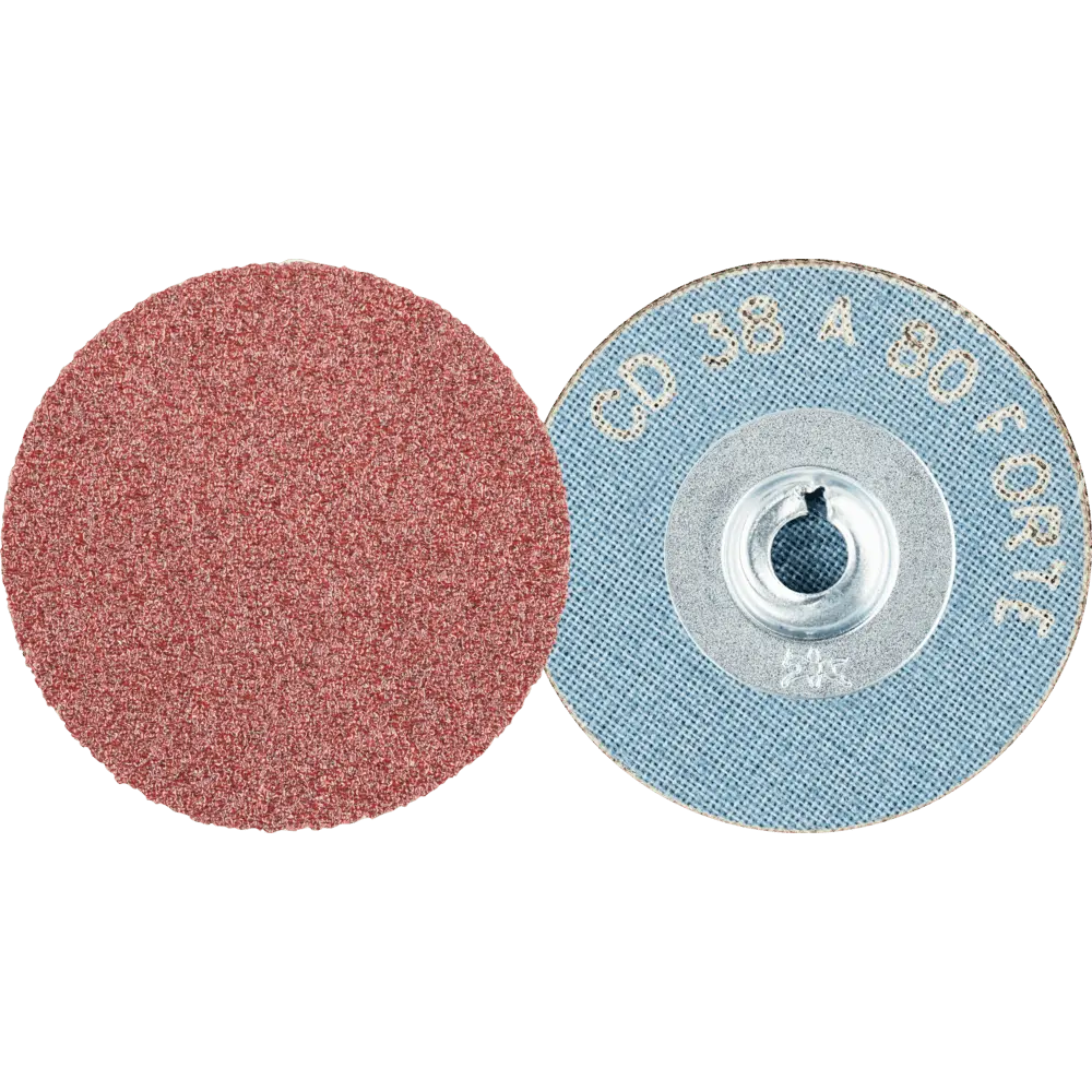 Produktfoto 1 von PFERD TOOLS COMBIDISC Korund Schleifblatt CD Ø 38 mm A80 FORTE für hohen Abtrag, 100 Stk.