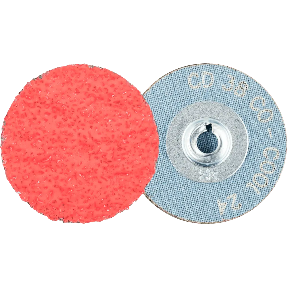Produktfoto 1 von PFERD TOOLS COMBIDISC Keramikkorn Schleifblatt CD Ø 38 mm CO-COOL24 für Stahl und Edelstahl, 100 Stk.