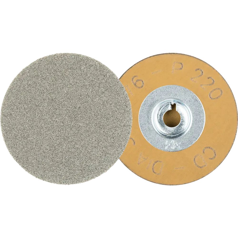 Produktfoto 1 von PFERD TOOLS COMBIDISC Diamant Schleifblatt CD Ø 38 mm D76/P 220 für Titan, Glas, GFK und Stein, 10 Stk.
