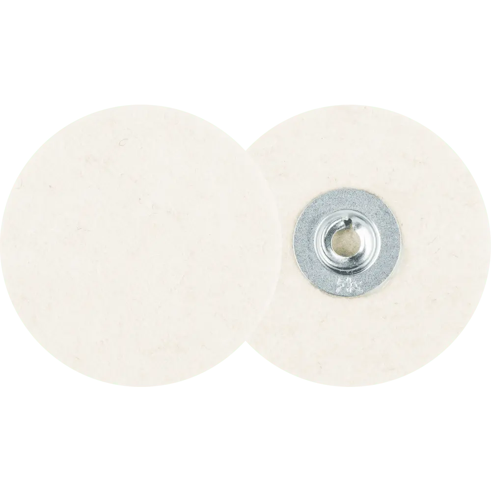 Produktfoto 1 von PFERD TOOLS COMBIDISC Filzronden CD-FR Ø 50mm für Vor-und Hochglanzpolitur, 10 Stk.