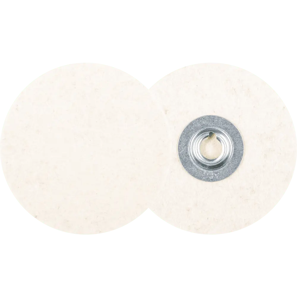 Produktfoto 1 von PFERD TOOLS COMBIDISC Filzronden CD-FR Ø 75 mm für Vor-und Hochglanzpolitur, 10 Stk.