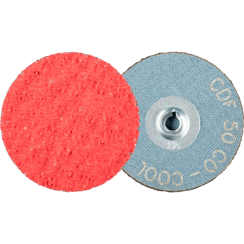 Produktfoto 1 von PFERD TOOLS COMBIDISC Keramikkorn Mini-Fiberscheibe CDF Ø 50mm CO-COOL36 für Stahl und Edelstahl, 100 Stk.