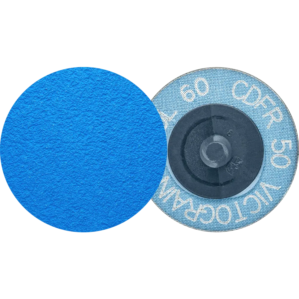 Produktfoto 1 von PFERD TOOLS COMBIDISC Schleifblatt CDR Ø 50 mm VICTOGRAIN-COOL60 für Stahl und Edelstahl, 100 Stk.