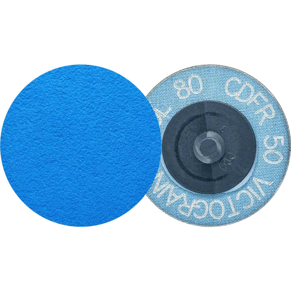Produktfoto 1 von PFERD TOOLS COMBIDISC Schleifblatt CDR Ø 50 mm VICTOGRAIN-COOL80 für Stahl und Edelstahl, 100 Stk.