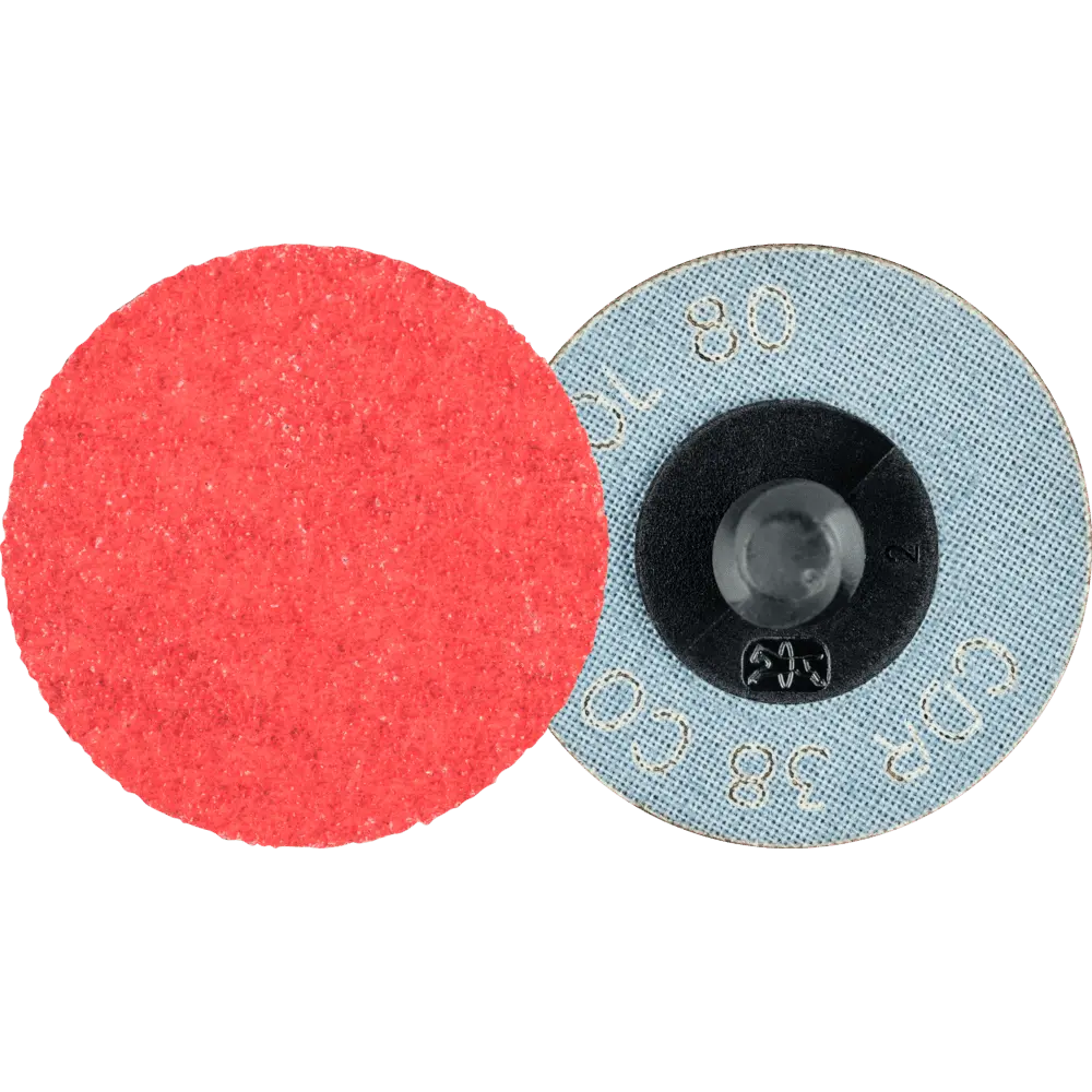 Produktfoto 1 von PFERD TOOLS COMBIDISC Keramikkorn Schleifblatt CDR Ø 38 mm CO-COOL80 für Stahl und Edelstahl, 100 Stk.