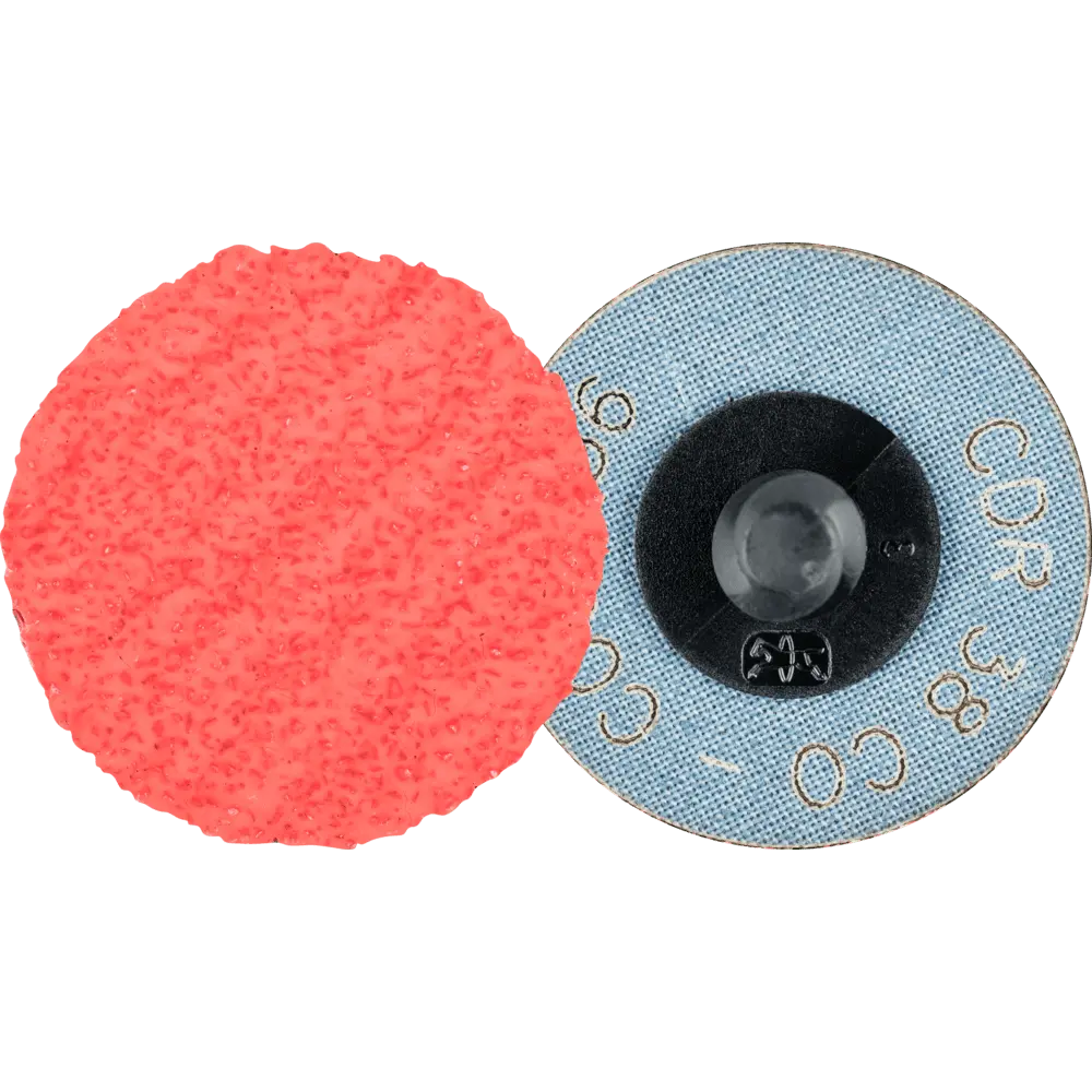 Produktfoto 1 von PFERD TOOLS COMBIDISC Keramikkorn Schleifblatt CDR Ø 38 mm CO-COOL36 für Stahl und Edelstahl, 100 Stk.