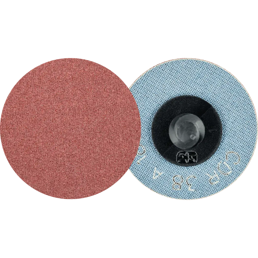 Produktfoto 1 von PFERD TOOLS COMBIDISC Korund Schleifblatt CDR Ø 38 mm A180 für universelle Anwendungen, 100 Stk.