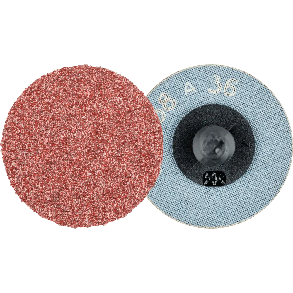 Produktfoto 1 von PFERD TOOLS COMBIDISC Korund Schleifblatt CDR Ø 38 mm A36 für universelle Anwendungen, 100 Stk.